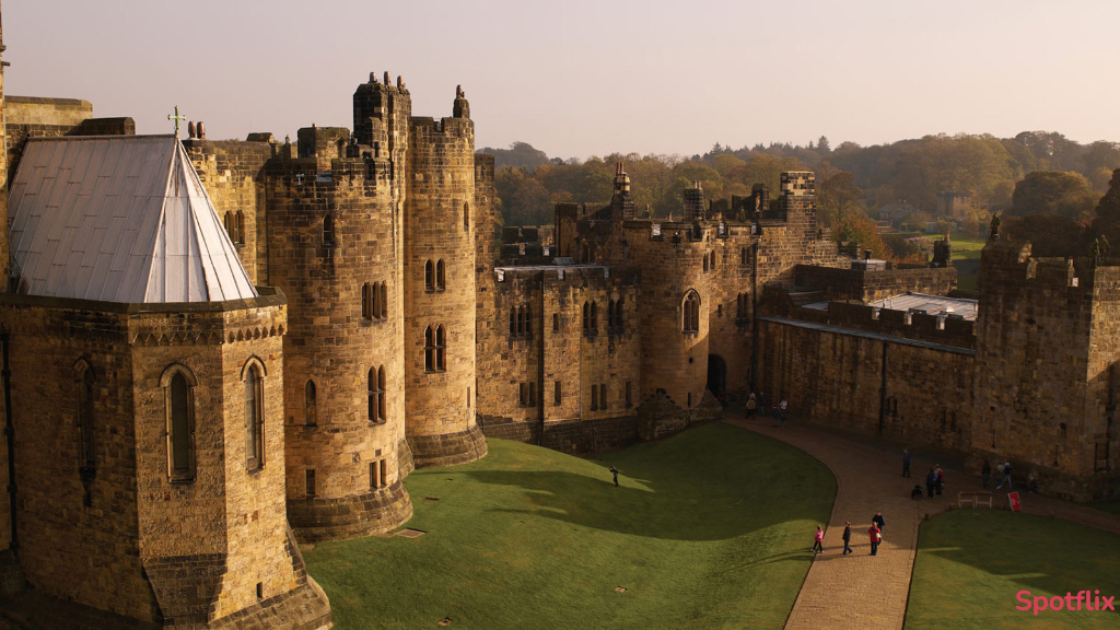 Hogwart Castle and School Grounds from Harry Potter and the Sorcerer's Stone
