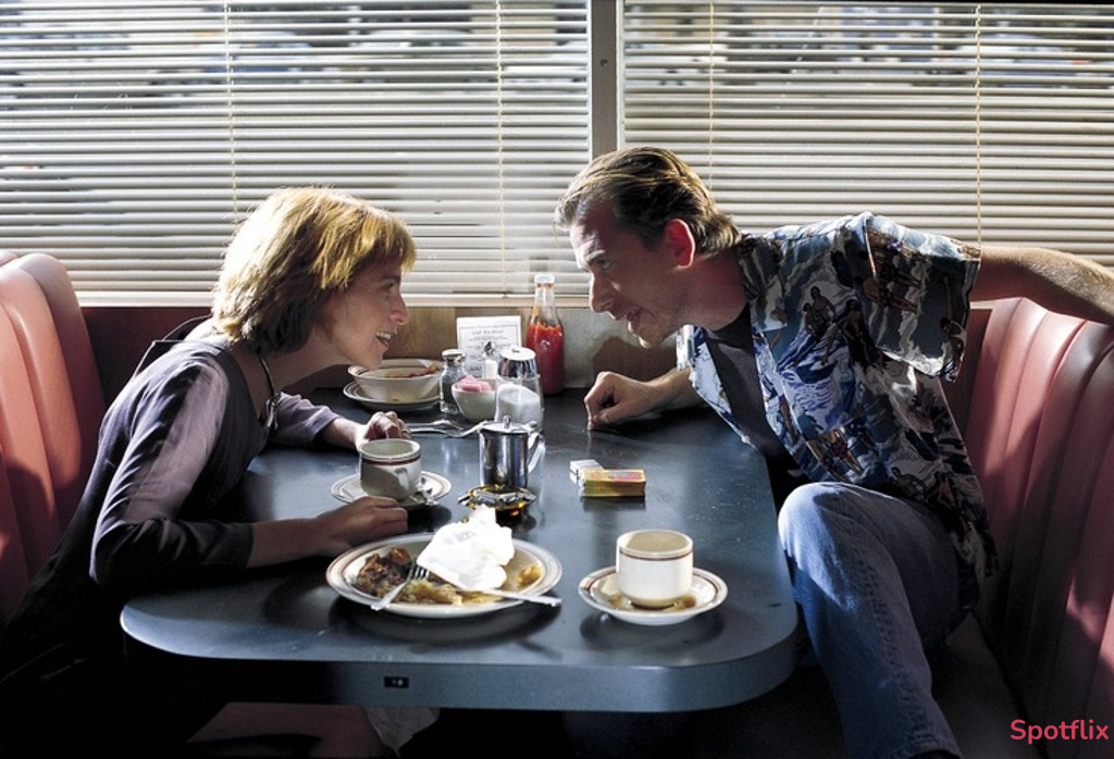 Honey-Bunny and Pumpkin in the Diner from Pulp Fiction