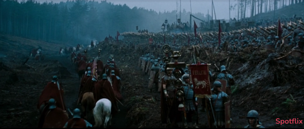 General Maximus Battles the Savages in Germania from Gladiator