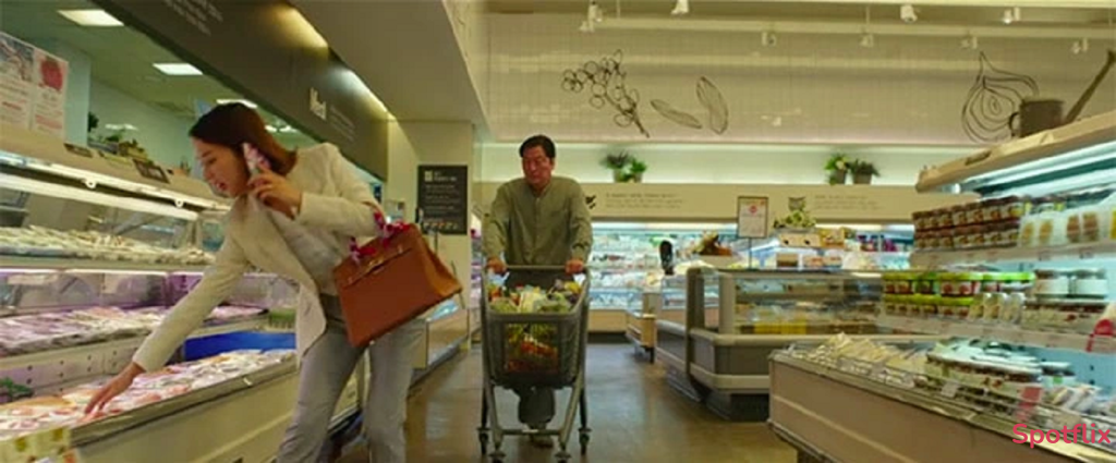 Park Yeon-Kyo’s Supermarket Shopping from Parasite