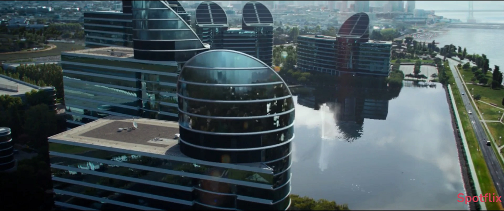 The Cyberdyne HQ from Terminator 2: Judgment Day