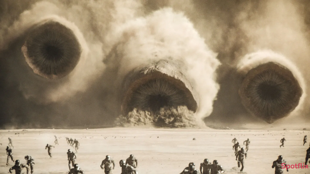 Deserts of Arrakis from Dune: Part Two