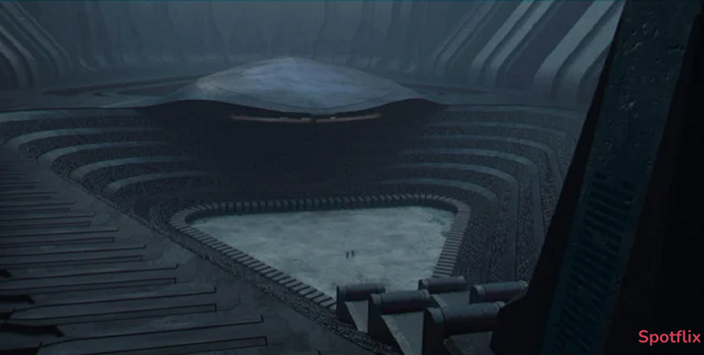 Harkonnen Arena from Dune: Part Two