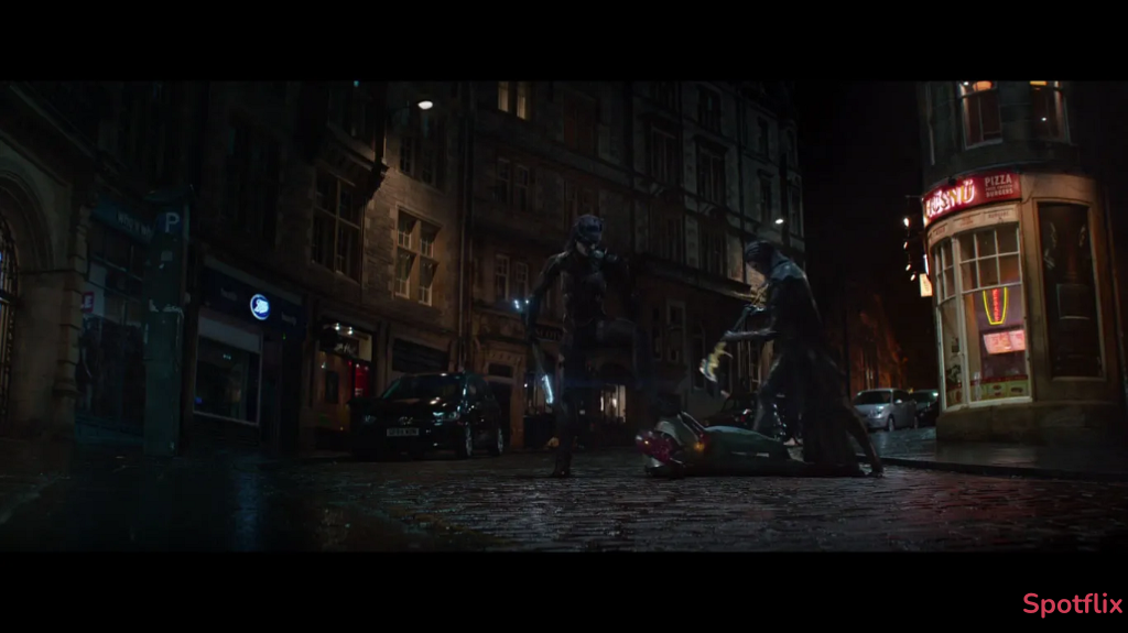 Wanda and Vision at the Husnu Kebab House from Avengers: Infinity War