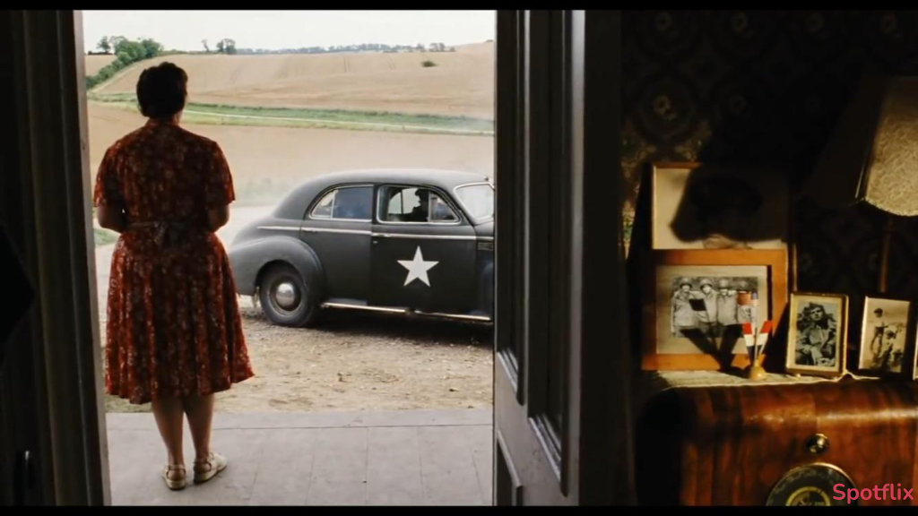 Old Mrs. Ryan Receives Bad News from Saving Private Ryan