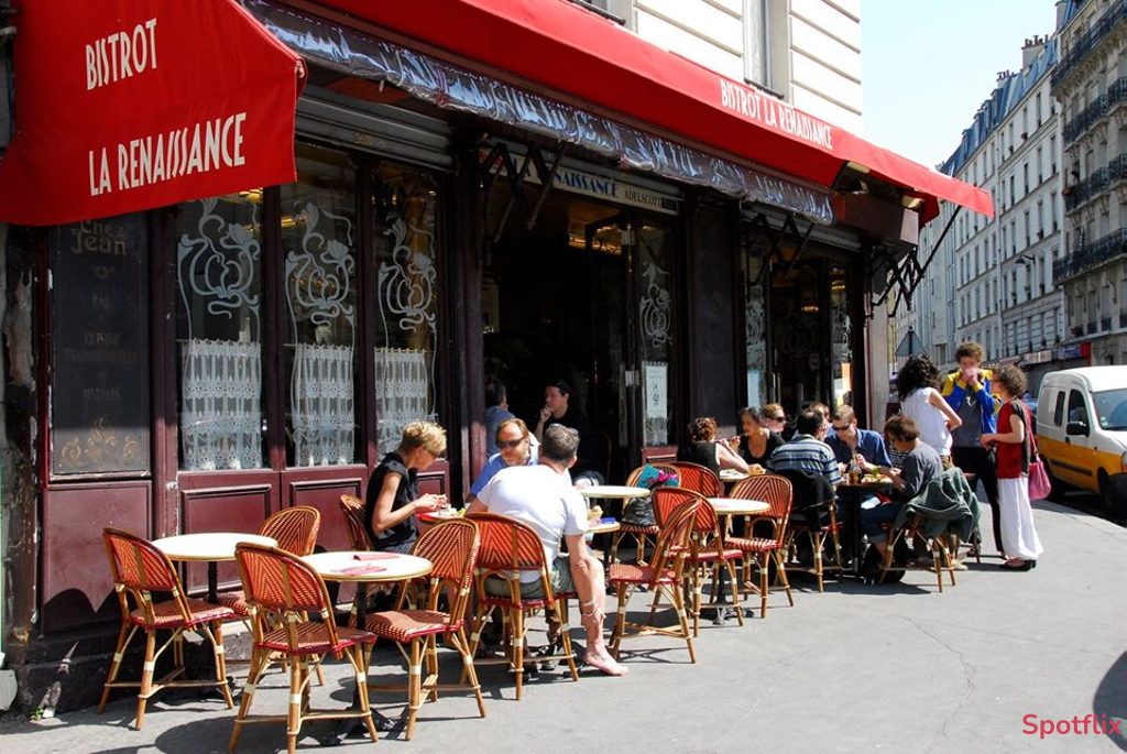 Parisian Bistro from Inglourious Basterds