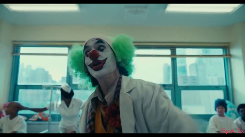 Arthur Fleck Dances in a Clown Costume  from Joker