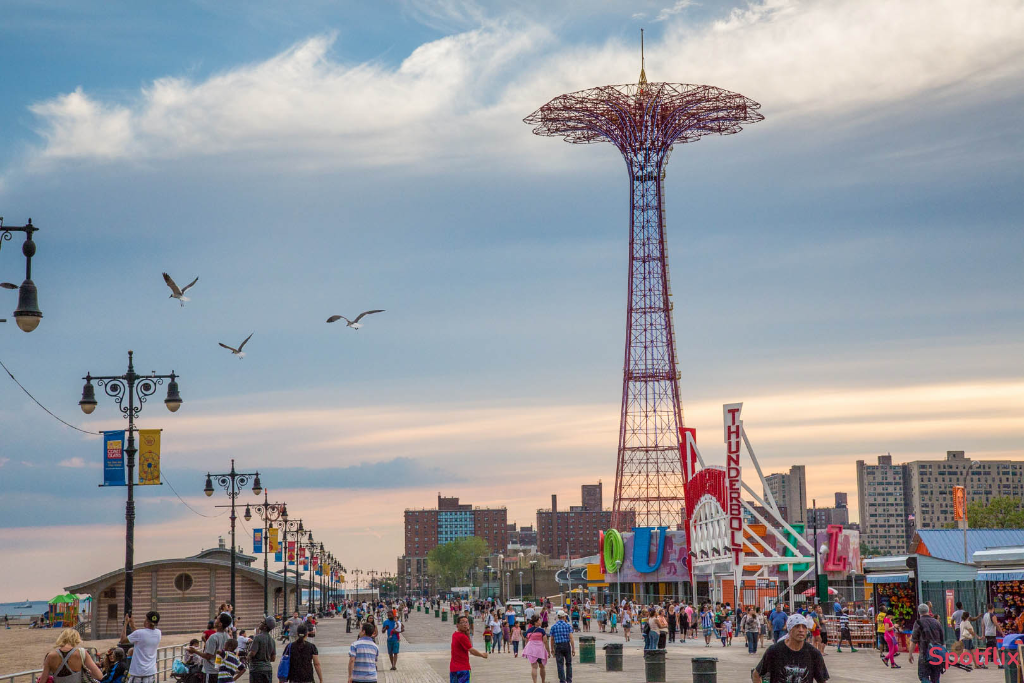 Coney Island landmark from Requiem for a Dream