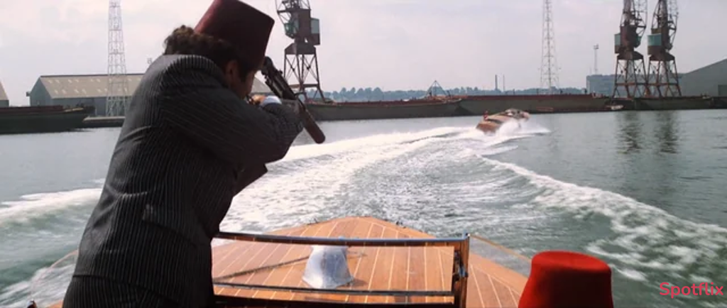 Boat Chase In Venice Scene  from Indiana Jones and the Last Crusade