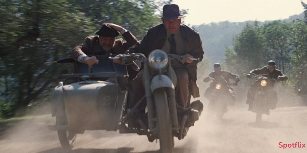 Motorcycle Escape Scene  from Indiana Jones and the Last Crusade