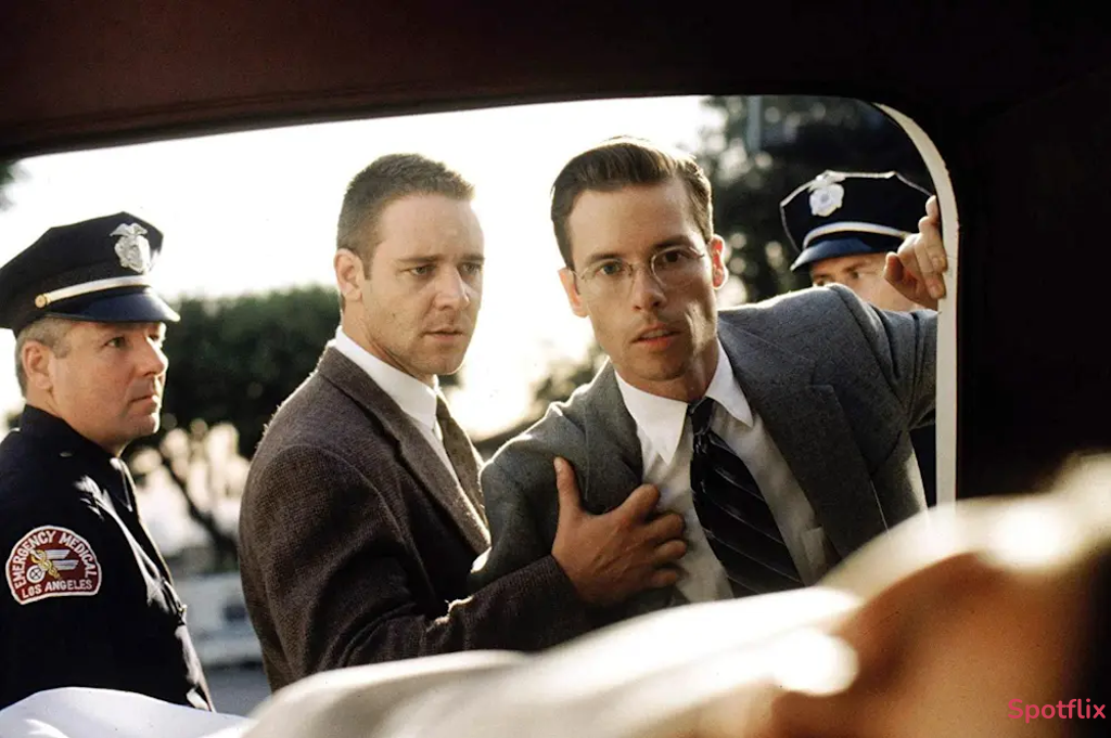 Vincennes Finds the Body of the Murdered Actor from L.A. Confidential