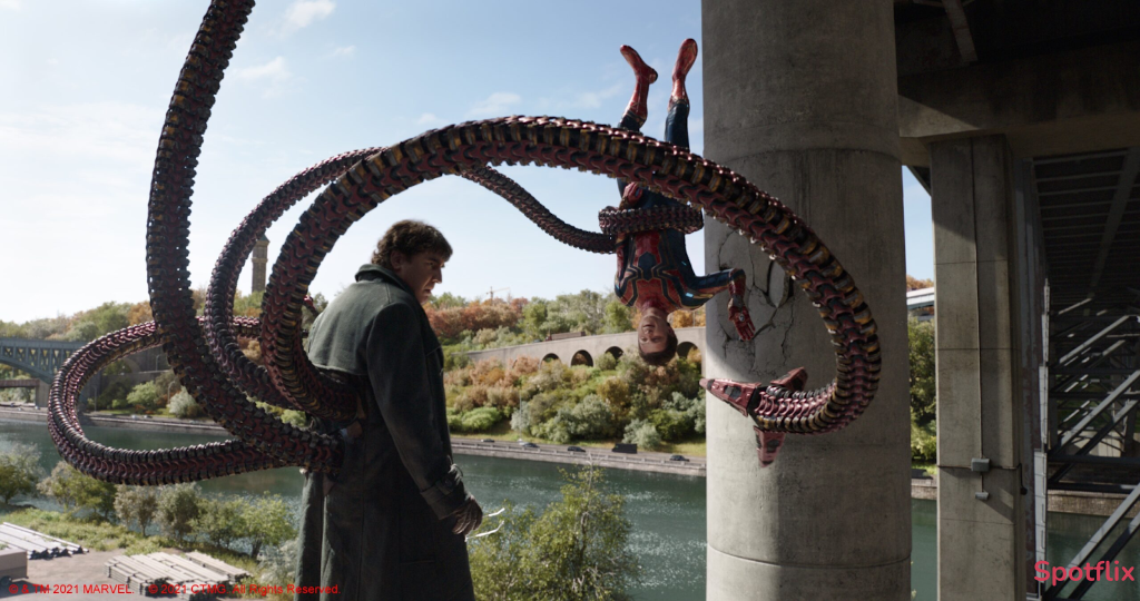Doctor Octopus Fight on the Bridge - Photo 1